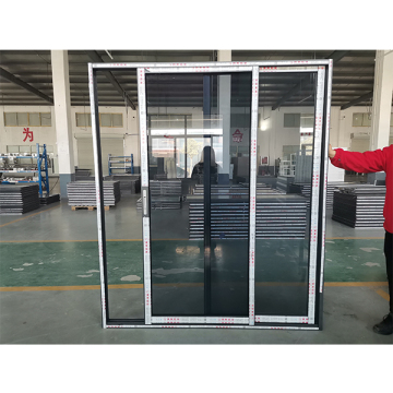 Aluminum Frame Double Glazed Tempered Glass Sliding Doors for Balcony