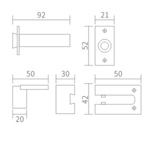 Алюминиевый сплав против зарезанного цепи, скрытый тихий