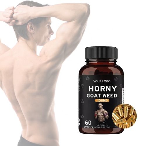 Man Sex Time Delay Horny Goat Weed Capsules