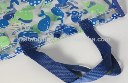 Japanese Transparent Hot Sale plastic beauty makeup Bag