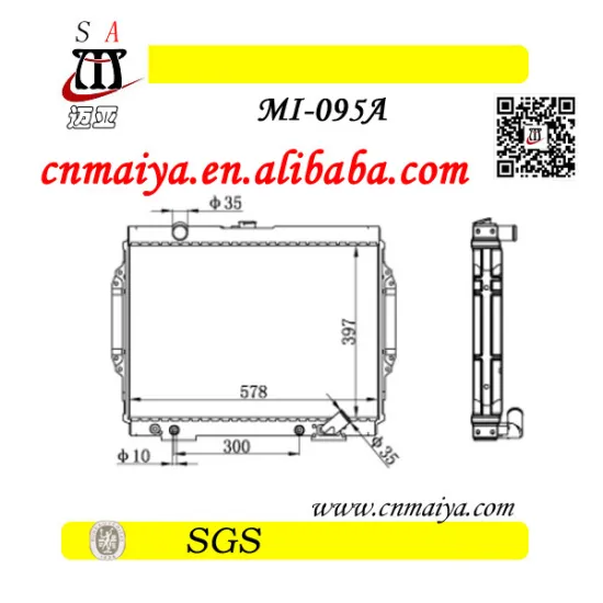 best cheap good car radiator pajero v31