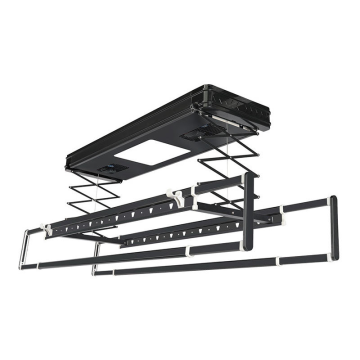 2024 Smart Home Technology: Introducing the New Intelligent Remote Control LED Heated Balcony Clothesline Ceiling-Mounted Electric Lifting Folding Dryer