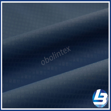 OBL20-163 100% Polyester Pongee Dobby Fabric For Jacket