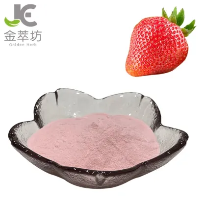 hot sale strawberry extract polyphenol powder 30% cosmetic whiting