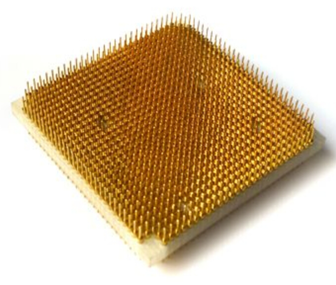 Obrabiane gniazda PGA Pin Grid Array 2,54x2,54mm