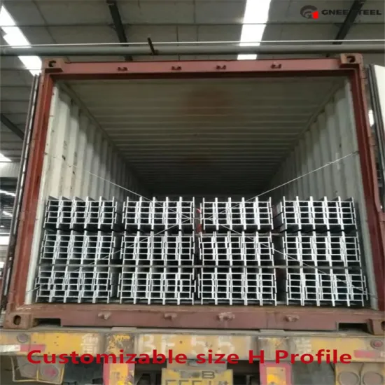 W8X13 W8X10 H Beam H Type Steel Arch Bending Machine Pig Iron for Steel Making H Beam