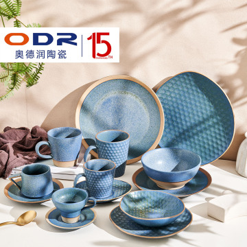 Dishwasher and Microwave Safe Kitchen Ceramic Dinner Plates