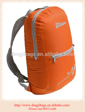 custom backpack polyester foldable bag new 2017