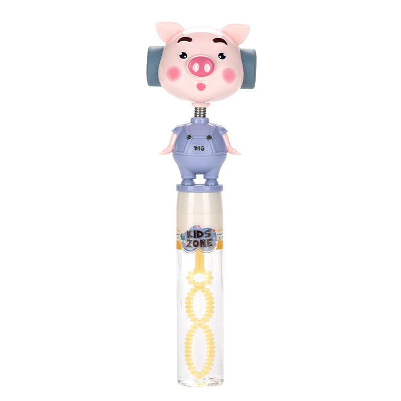 Purple Wiggle Risgage Pig Toy