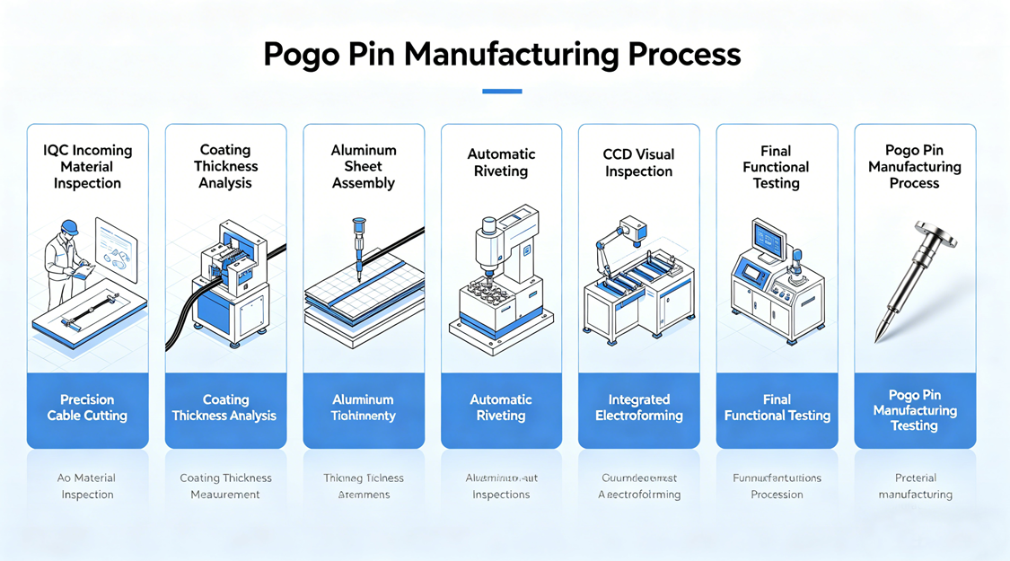 pogo pin manufacturing process