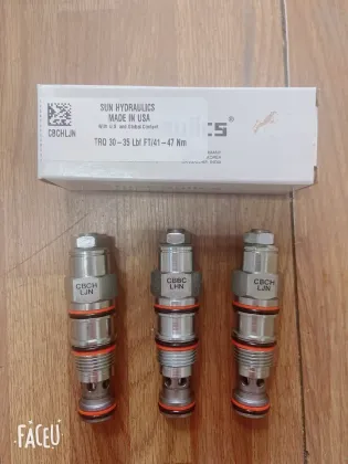 Comprehensive Guide to SUN Hydraulics Cartridge Valves: Models NFBC, NFCD-LFN, NFDC-LAN, NFCC-LCN, NFBC-LCN, NFEC-LEN, RVCA-LCN, QCDB-LAN, and DMDA-MAN