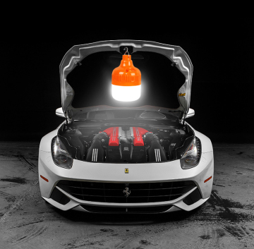 Super Bright Emergency Battery-Powered LED Bulb for Night Market Camping and Outdoor Lighting