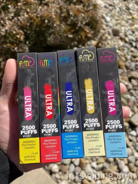 Fume ultra jetable Vape Pen Pod Wholesale 2500puffs