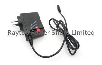 1000mA 12W Wall Mount Power Adapter Ajustable 3V - 12V With