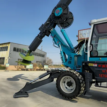 SDLQ 20m Helical Pile Driver: Sheet Pile Driver and Crawler Pile Driver for Construction