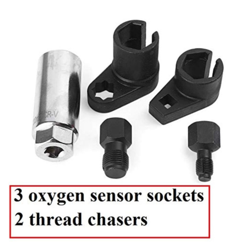 Auto Sauerstoffsensor Sockel Set 5 stücke mit Verfolger