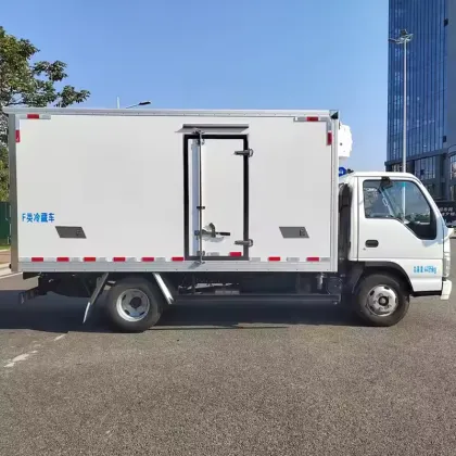 ISUZU kv100 refrigerated truck