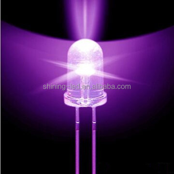 395nm UV LED Diode - Through Hole Package 3mm/5mm Ultra Violet LED with 390nm to 420nm Wavelength