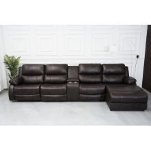 Electric L Shape Recliner Sofa Set