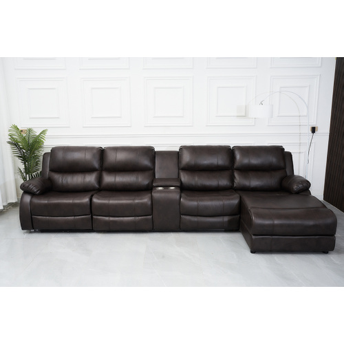 Electric L Shape Recliner Sofa Set