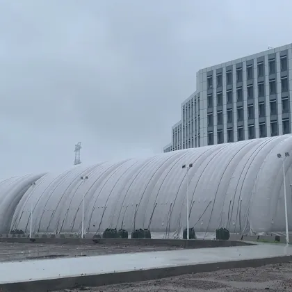 Modular Prefabricated Inflatable Hangar Tent for Maintenance