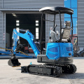 1.8Ton Blue Mini Excavator Kubota Engine Crawler