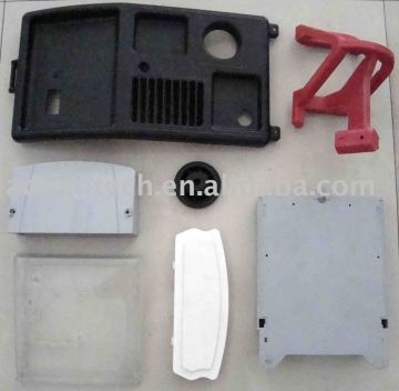 Multi-shaped plastic part