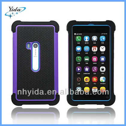 Net Dot Cell Phone Case For Nokia N9 Case Plastic Mesh Hard Cover