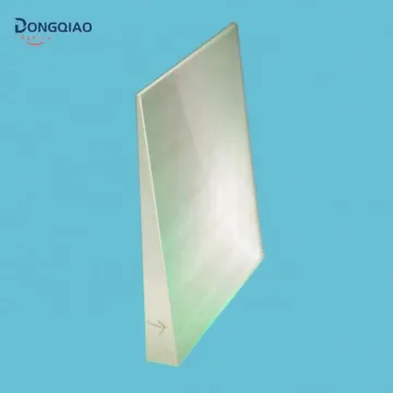 China Manufacture Optical BK7 K9 Glass Wedge Prism