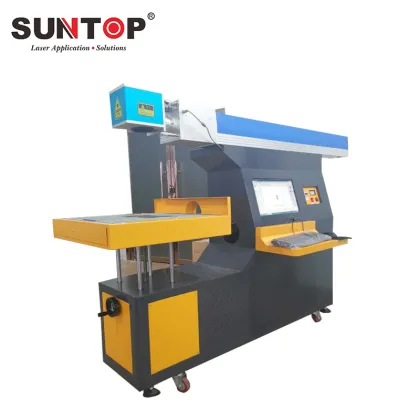 Suntop Large Size GSI JK LASER 3D Dynamic CO2 Laser Marking Machine for Textile