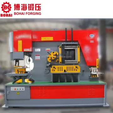 BOHAI Popular Piranha GEKA Q35Y-20 (95ton) Hydraulic Ironworker