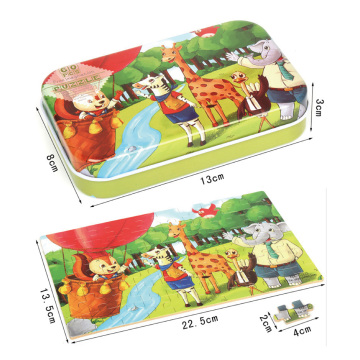 Customized Unique Kids Puzzles: High Quality Board Game Solutions in Metal Boxes