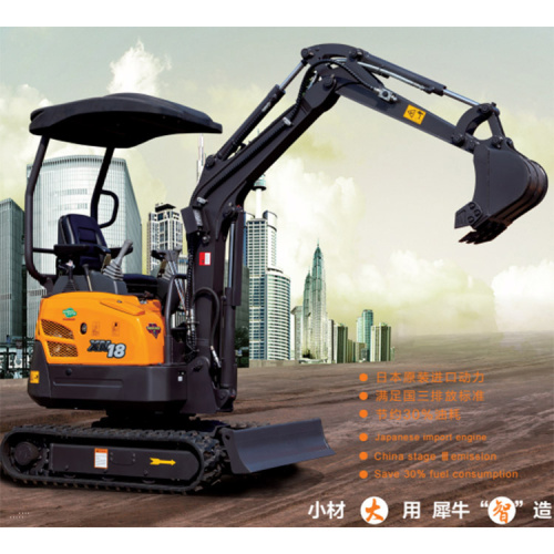 pilot operating system 1.5t hydraulic crawler excavators