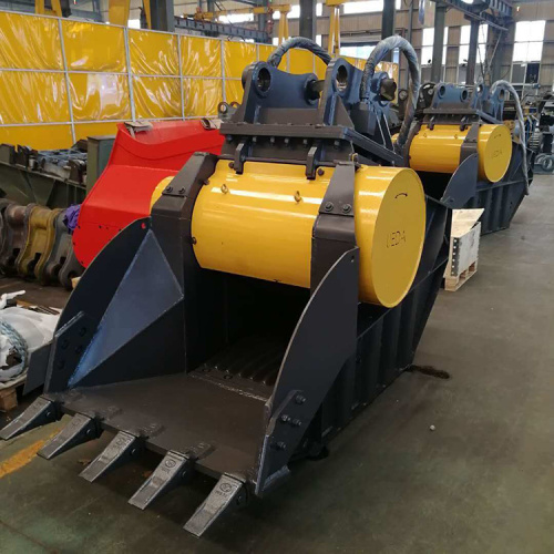 stone crushing bucket for excavator price