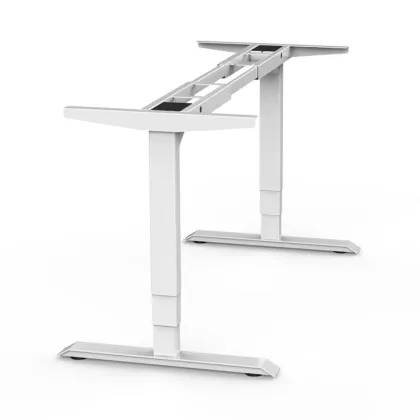 Electric Double Motor Sit To Stand Office Desk Frame