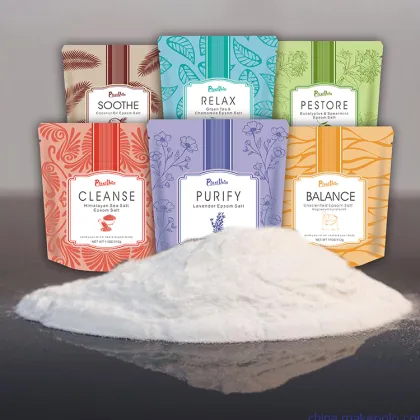 Luxury Lavender Macarons and Himalaya Bath Salt Set