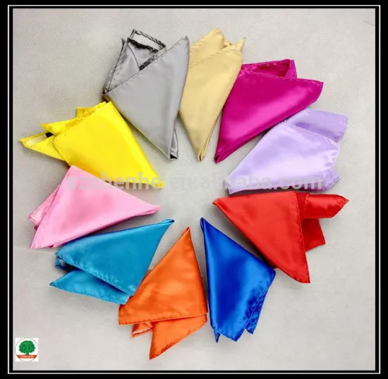 Alibaba china useful wholesale silk men's handkerchief