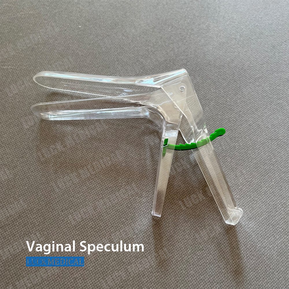 Especulum vaginal descartável para diagonse de mulheres