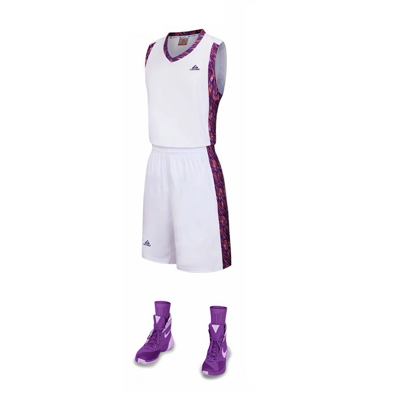 Custom new style cheap breathable basketball jersey