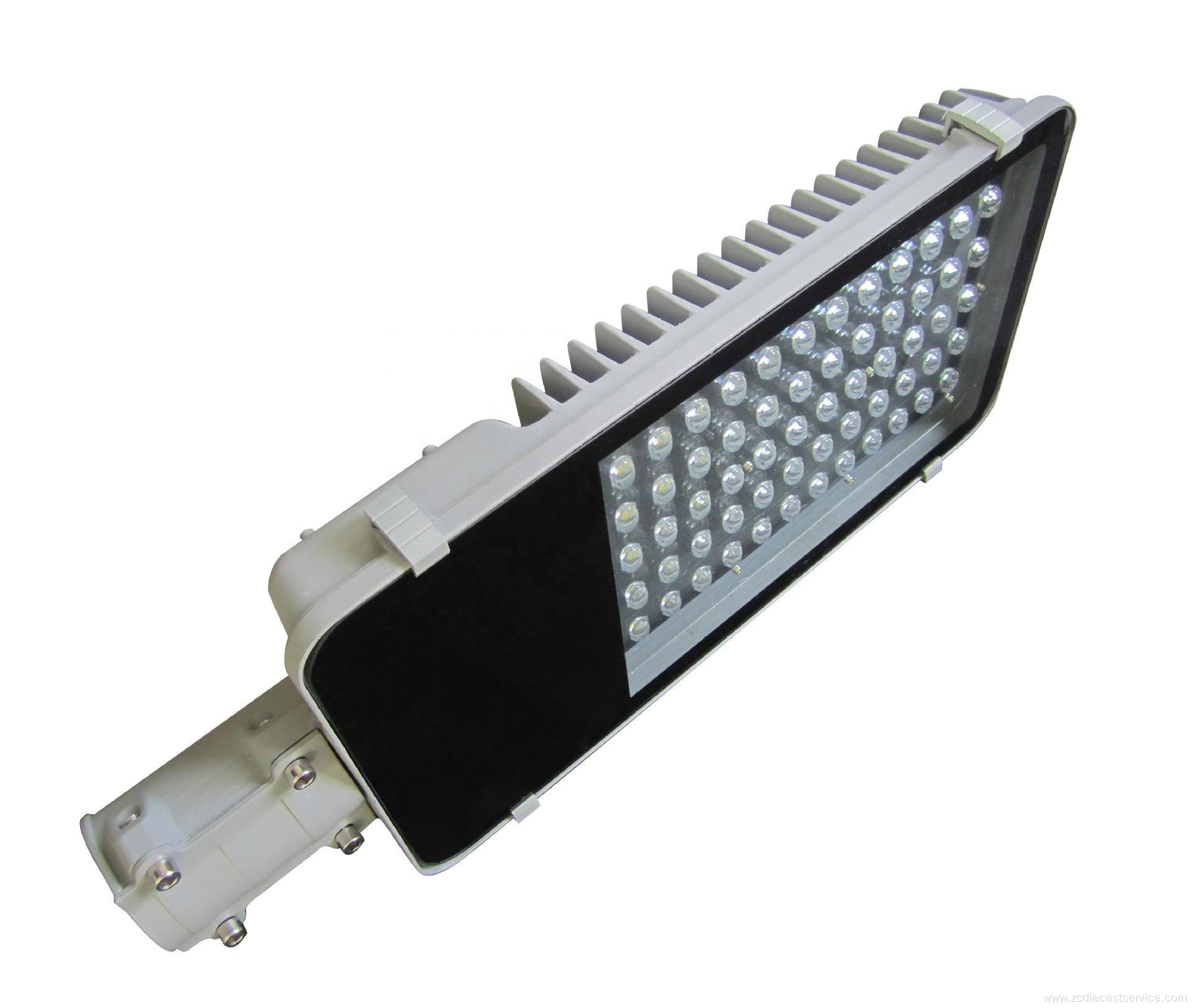 Aluminum die casting LED light housing parts