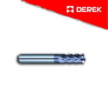 Carbide End Mill 4 Flutes Suqare Head Standard Length