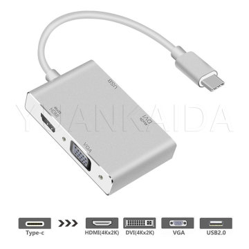 USB Tipo-C a HDMI Adaptador Multipunto