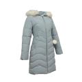 Ladies' winter coat with hood