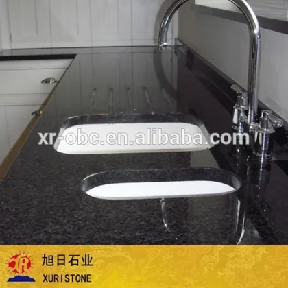 Natural black pearl granite, indian granite, cheap black granite