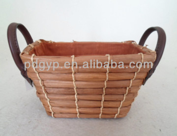 Colorful Maise Leaves Fabric Storage Box