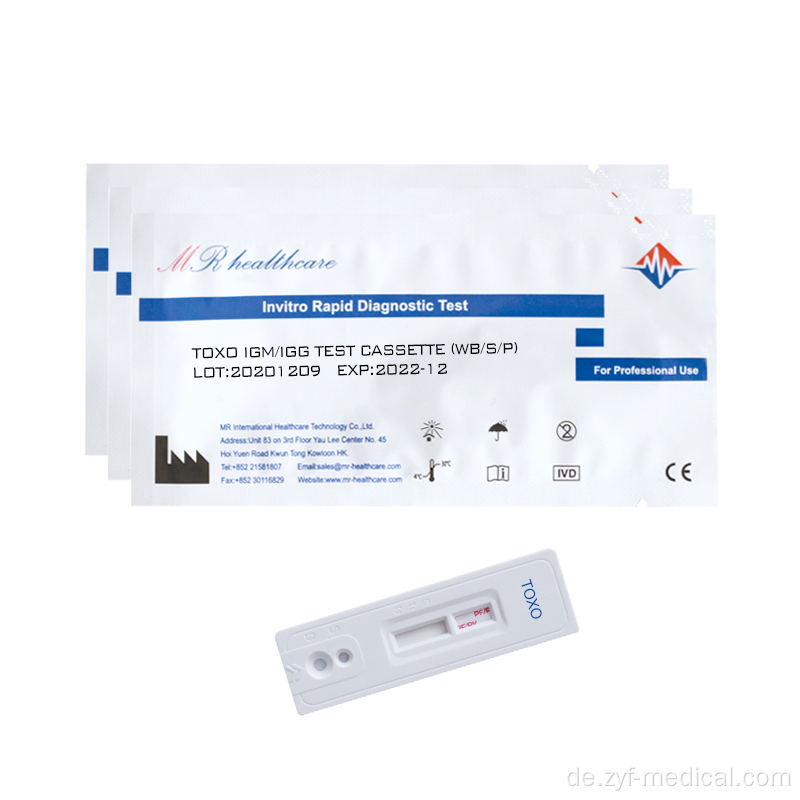 Toxo Toxoplasma IgG IgM Rapid Test Kit