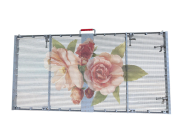 High brightness transparent glass led display