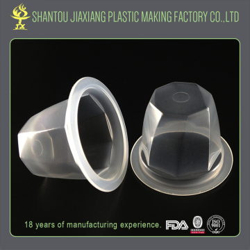 high quality small pp plastic disposable transparency jelly cup