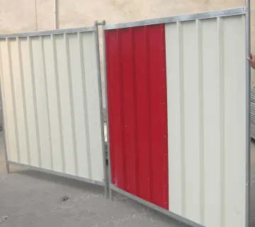 Temporary Corrugate Coloband Panel Fence Construction Hoarding Panels Steelwall High Quality