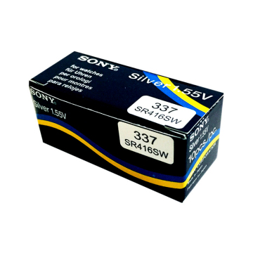 फैक्ट्री थोक सिल्वर ऑक्साइड बैटरी SR416SW 1.55V सोनी के लिए